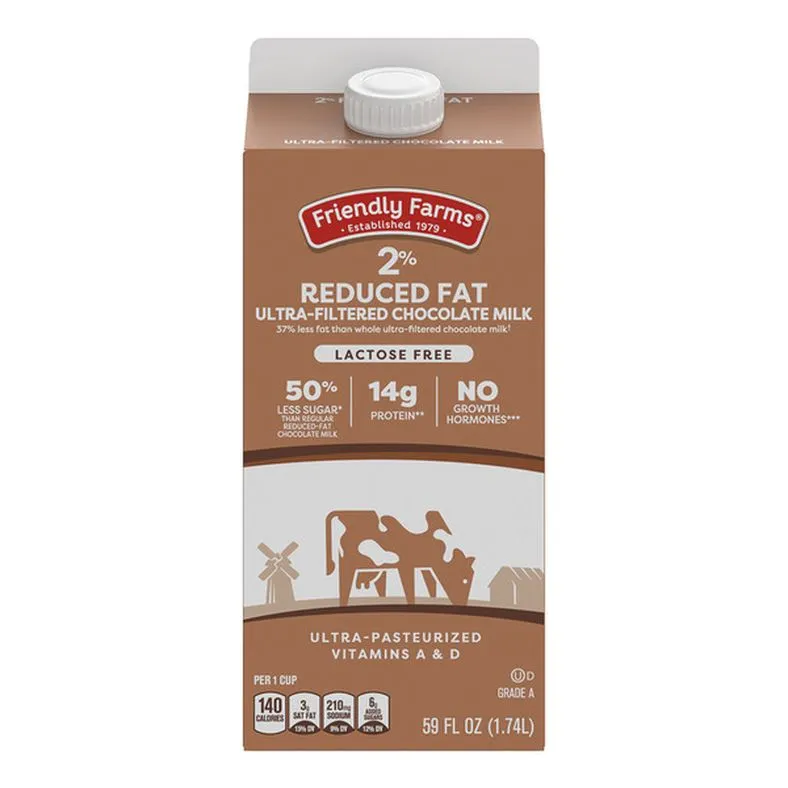 2% Chocolate Ultra-Filtered Milk