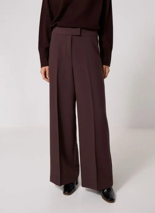 Broeken Bydenoa Wide Pants dames bruin