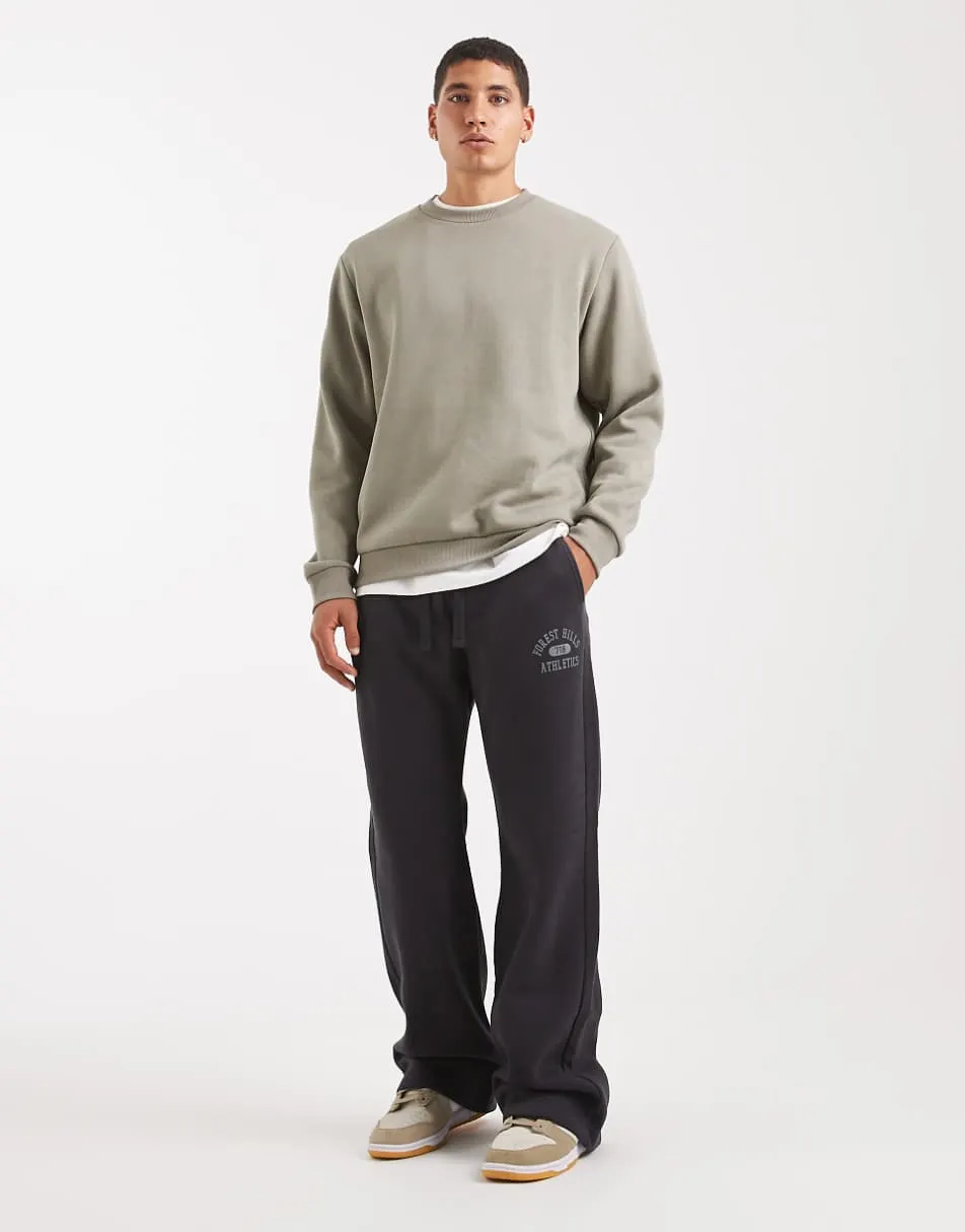 Jack & Jones sweatshirt in khaki
