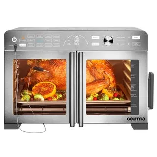 Gourmia XL 13-In-1 French Door Countertop Oven with Air Fry and Temperature Probe