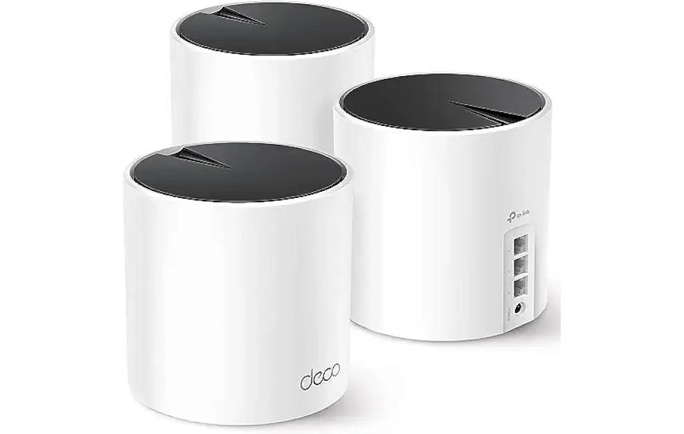 Deco AX3000 WiFi 6 Mesh System(Deco X55) - Covers up to 6500 Sq.Ft. , Replaces Wireless Router and Extender, 3 Gigabit ports per unit, supports Ethernet Backhaul (3-pack)