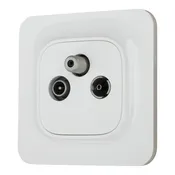 Prise Tv/Fm/Satellite Complet "Mauka"