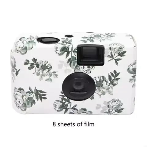 Single Use Film Camera Disposable Film Camera with 12/8pcs Film for Wedding