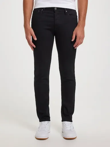 JACK AND JONES Slim Glenn Original Jean In 816 Black Denim