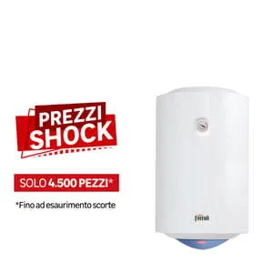 Scaldabagno elettrico ad accumulo FERROLI CALYPSO S/R 80L 1.2 KW classe energetica C