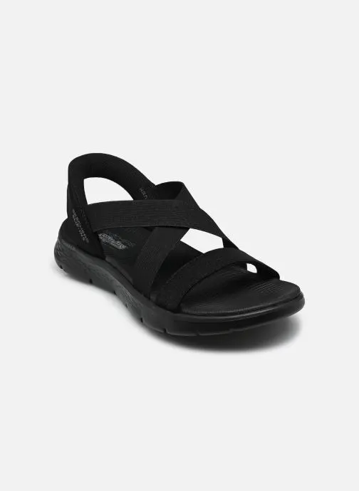 Sandalen SLIP-INS Go Walk Flex Sandal - Glimmer dames zwart