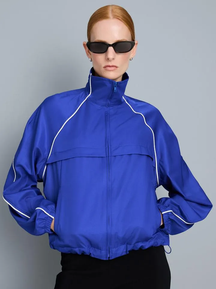 Veste de sport légère à passepoil contrasté