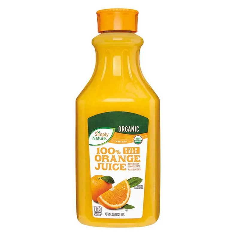 Simply Nature NFC Organic Orange Juice