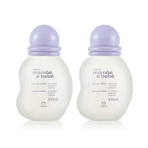 Kit Água de Colônia Relaxante Mamãe e Bebê