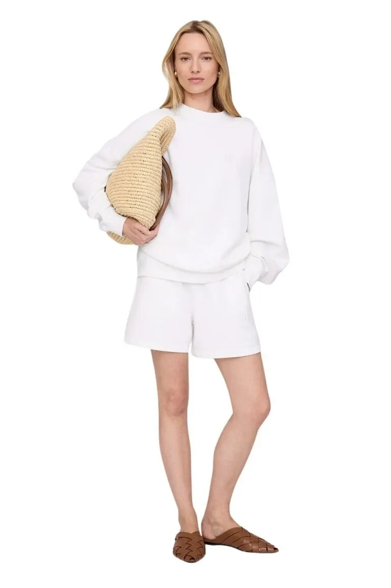 Kam Short Framed Monogram - Hvit