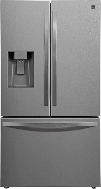 Kenmore 4675625 36" French Door Refrigerator with Freezer Accela Chill, Adjustable Shelving, Dual Evaporator, Energy Star Certified, 28.6 cu. ft. Capacity, Fingerprint Resistant Stainless Steel