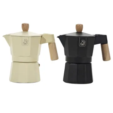 Caffettiera 3 tazze WoodLine