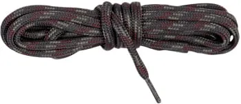 Páska na horské boty 120 cm, pro 6 párů oček, 5 mm polyester/bavlna, kulatá