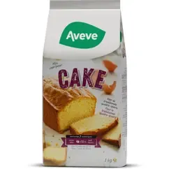 Bakmix voor cake en zachte wafels 1 kg