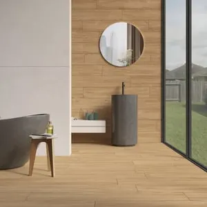 Suelo porcelánico Fiona efecto madera natural 20x120 cm C1 ARTENS