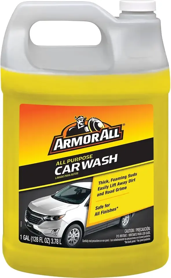 Armor All All-Purpose Car Wash Soap, Car Cleaner, 1 Gal Bottle