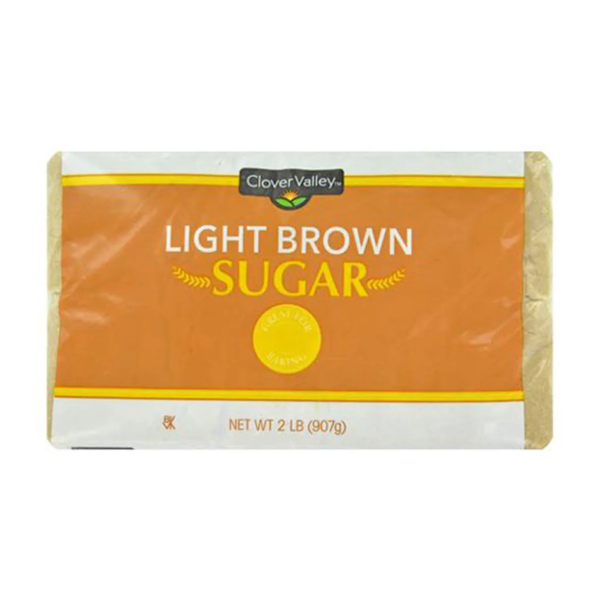 Clover Valley Light Brown Sugar, 2 lb