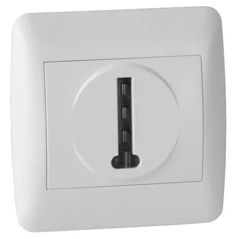 Prise téléphone \"OME\" blanc