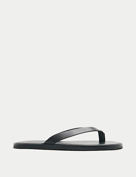 Leather Flip Flops