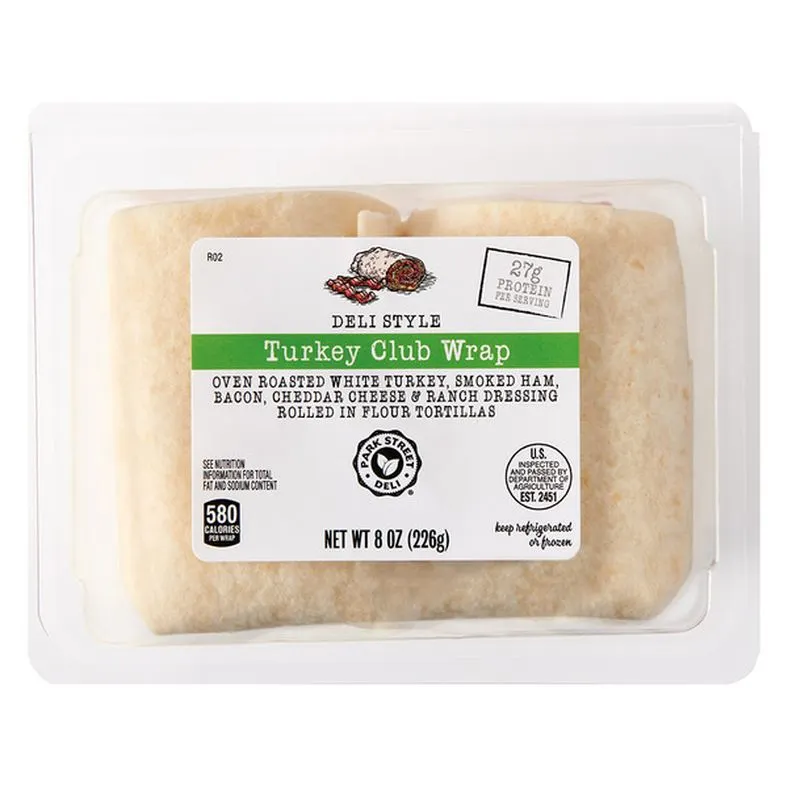 Park Street Deli Turkey Wrap