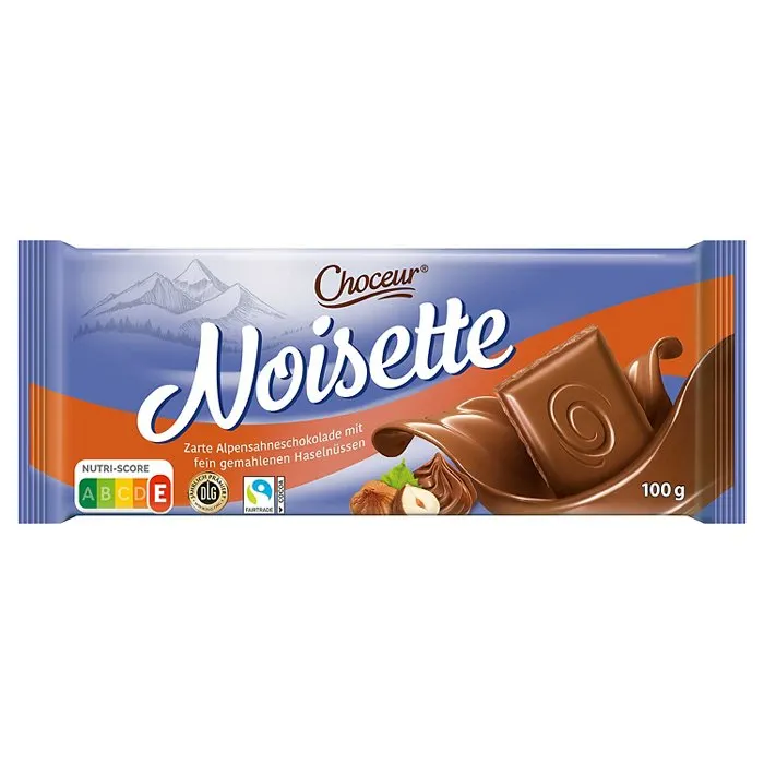 CHOCEUR Schokoladen Vielfalt 100 g, Noisette