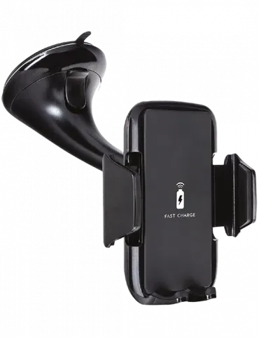 Autonabíječka bezdrátová 15W micro USB černá