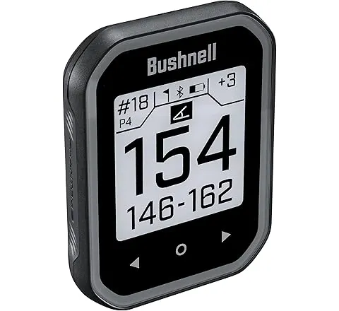 Bushnell Golf Phantom 3 Slope GPS, Black | Handheld, Touchscreen, Slope-Adjusted Distances, 38,000+ Courses & Magnetic Cart Mount