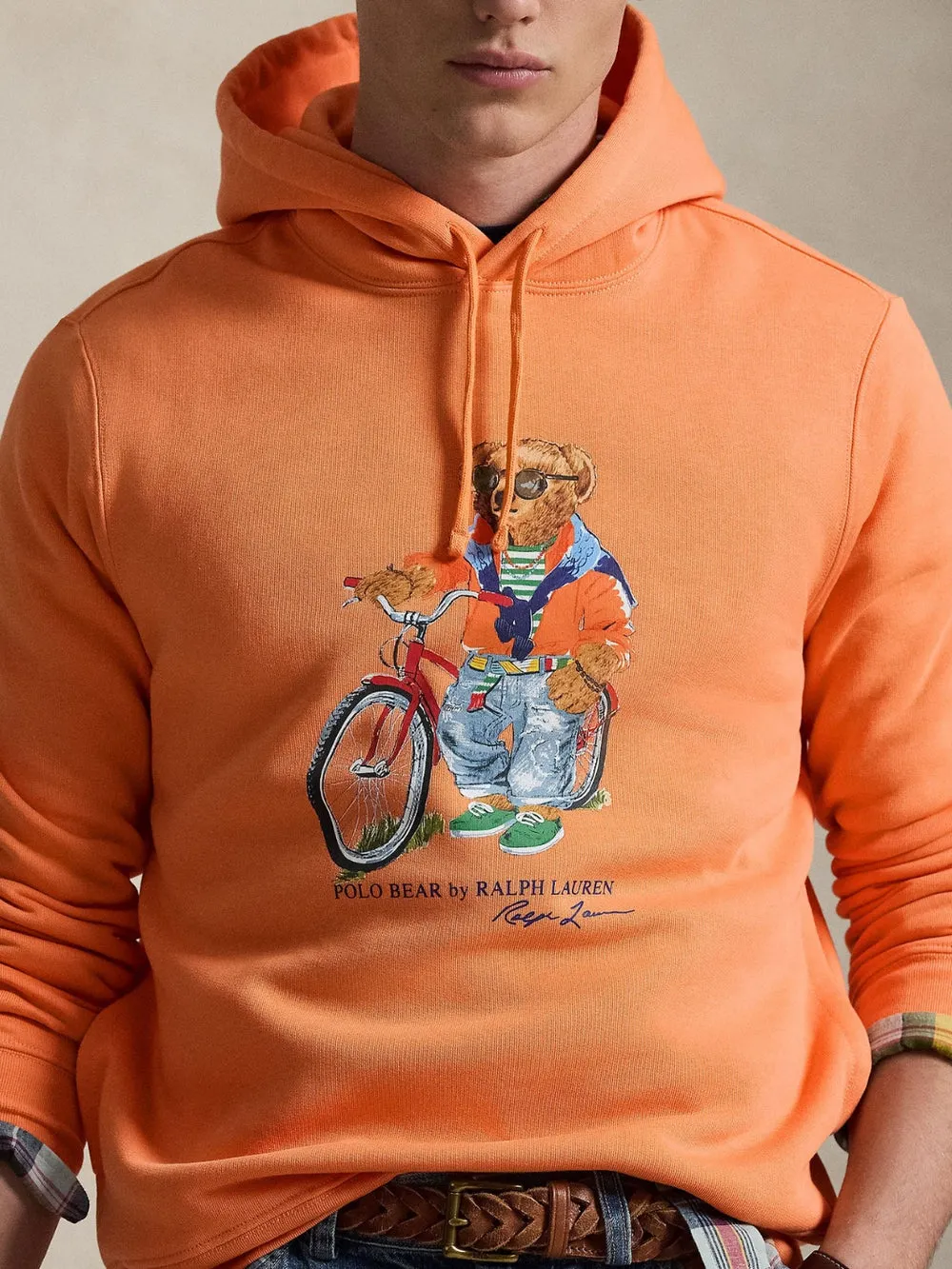 POLO BEAR FLEECE HOODIE