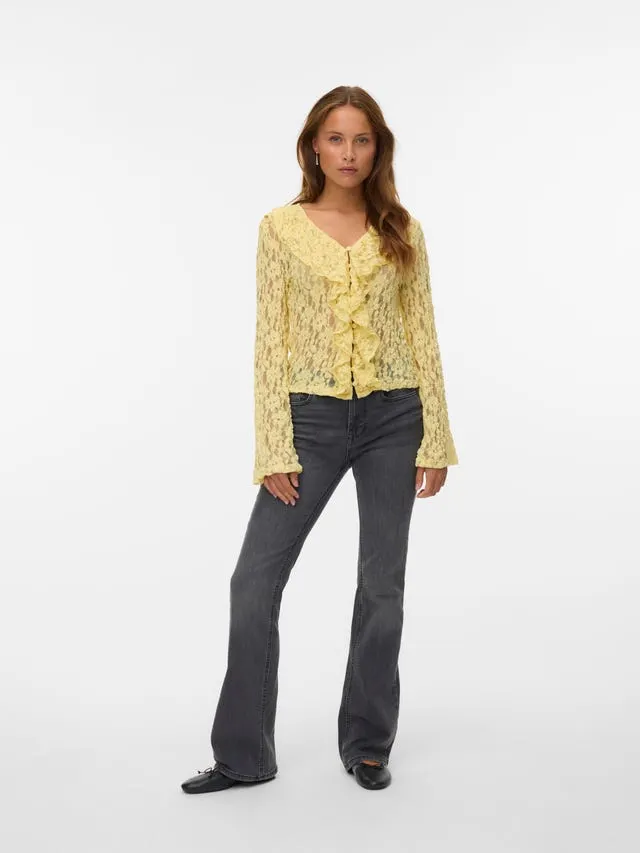 VMFLASH Middels høyt snitt Flared Fit Jeans