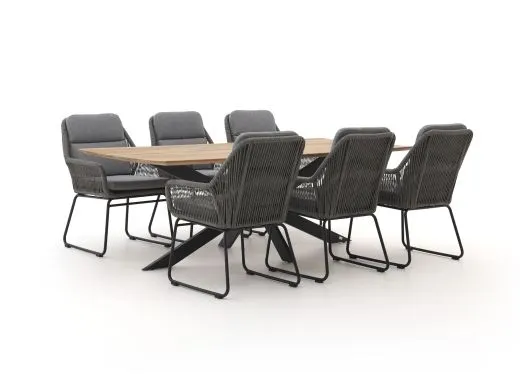 Intenso Isorella/Furato 220cm dining tuinset 7-delig