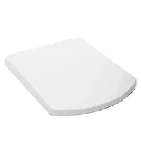 Tapa y asiento para inodoro rectangular de MDF blanco
