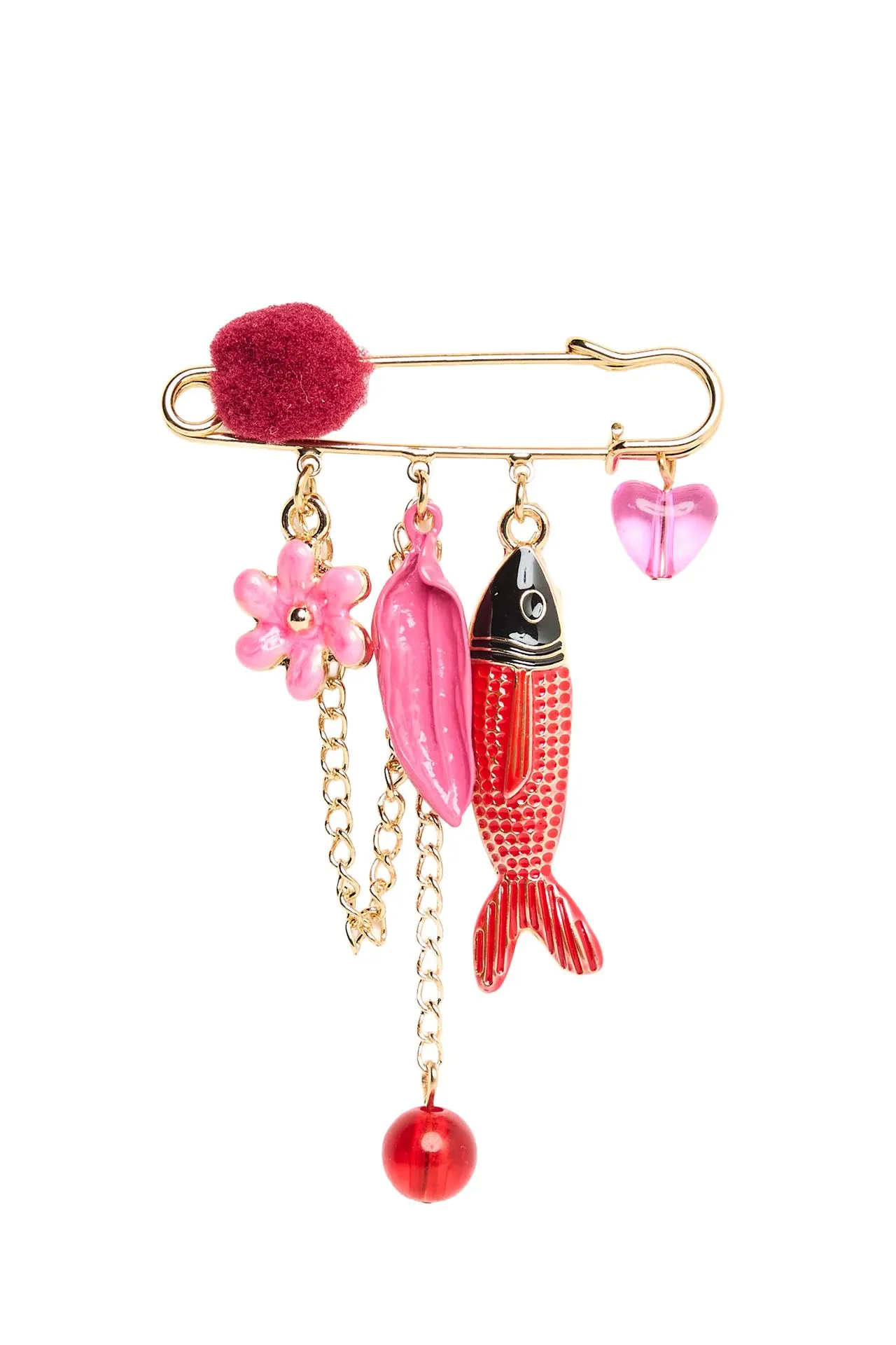 Goudkleurige speldbroche