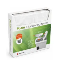 Poser til forbrenningstoalett 500 stk