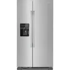 21.4 CuFt Side-By-Side Refrigerator in Stainless Steel with Dual Pad