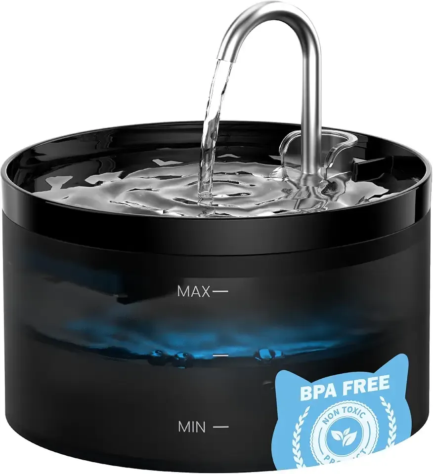 Cat Water Fountain: Dog Bowl Fountains - Automatic Pet Dispenser