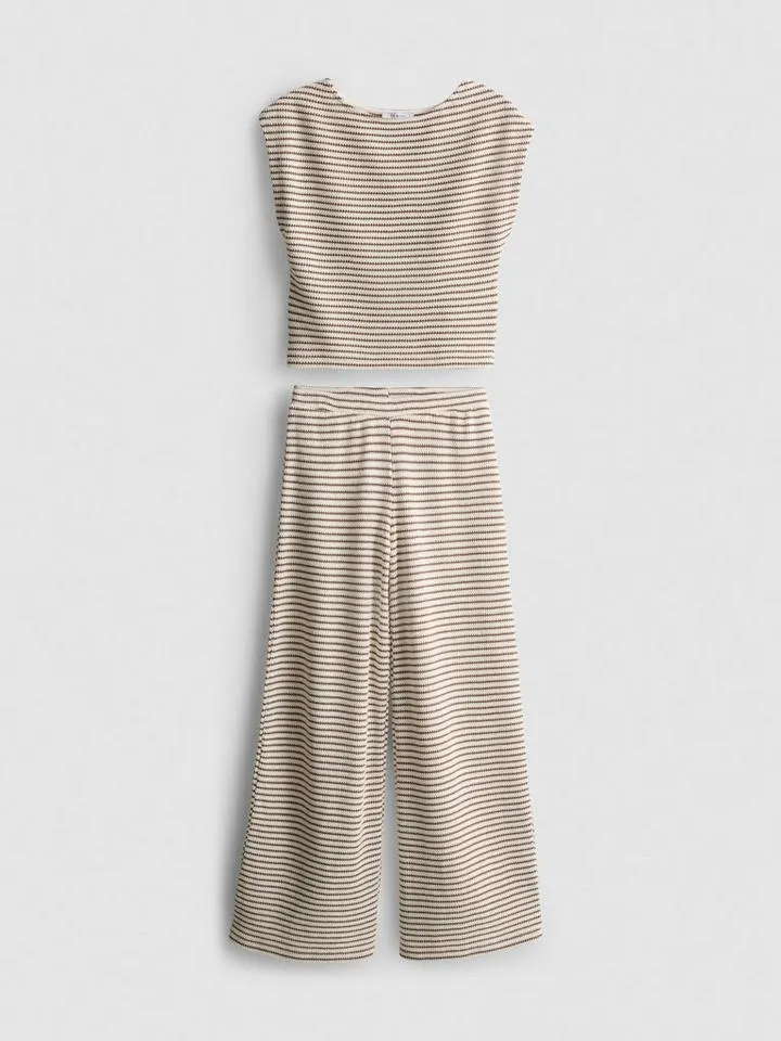 7–15 ans | Haut et pantalon en maille de coton