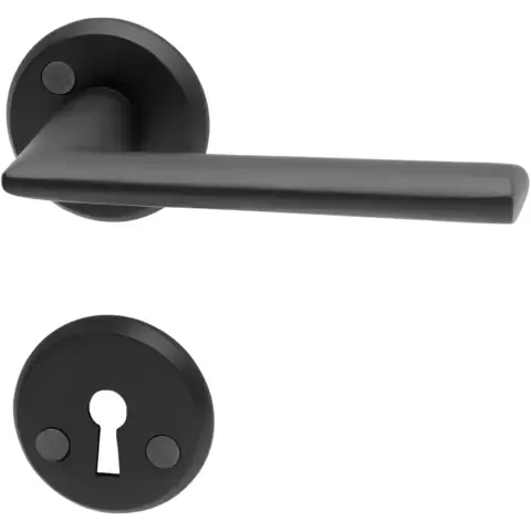 Dørvrider miami innv sort sb dt 38-42 mm