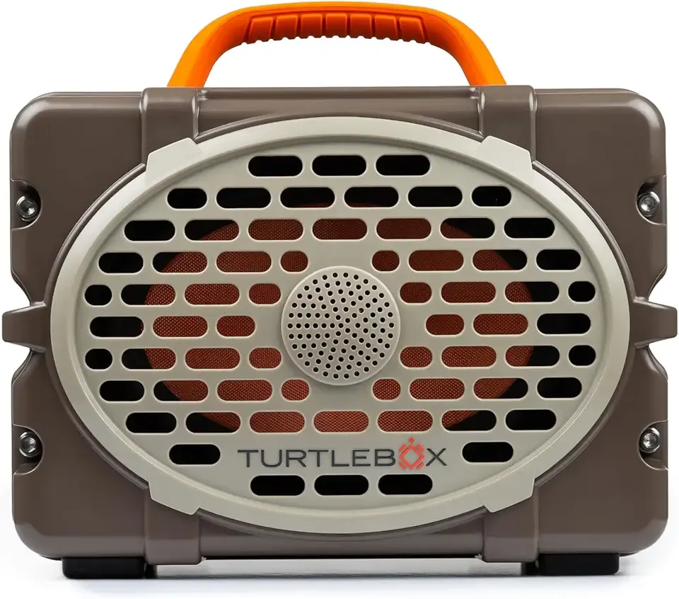 Turtlebox Original Gen 3: Portable Outdoor Bluetooth Speaker – Ultra-Loud (120dB), Waterproof (IP67), Rugged, Impact-Resistant, 3-Day Battery | Party Mode: Unlimited Pairing for Stereo Sound, Delta