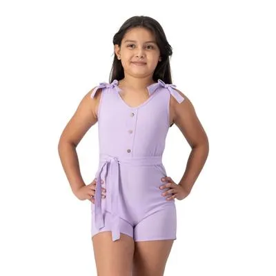 Jumper Fantastic Niña Moños En Hombros Y Jareta En Cintura