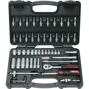 KS TOOLS 1/4" Serie di chiavi a bussola,53 pz