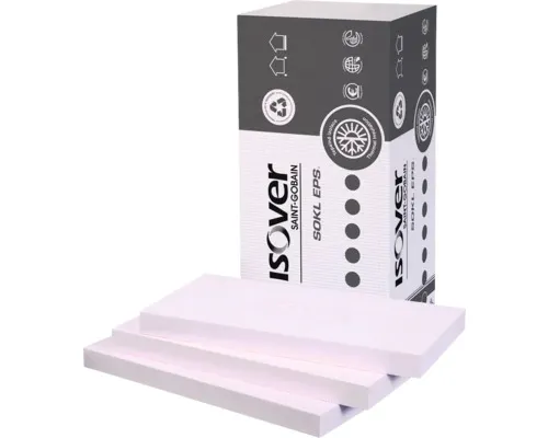 Fasádní polystyren Isover EPS sokl 3000 1250 x 600 x 30 mm, balení 16 ks