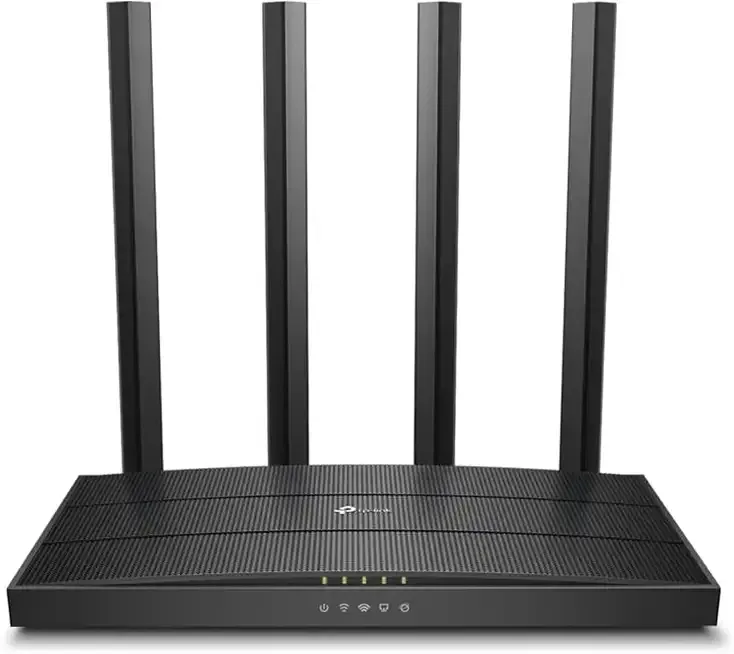 TP-Link AC1200 Gigabit WiFi Router (Archer A6) - Dual Band MU-MIMO Wireless Internet Router, 4 x Antennas, OneMesh and AP Mode, Long Range Coverage