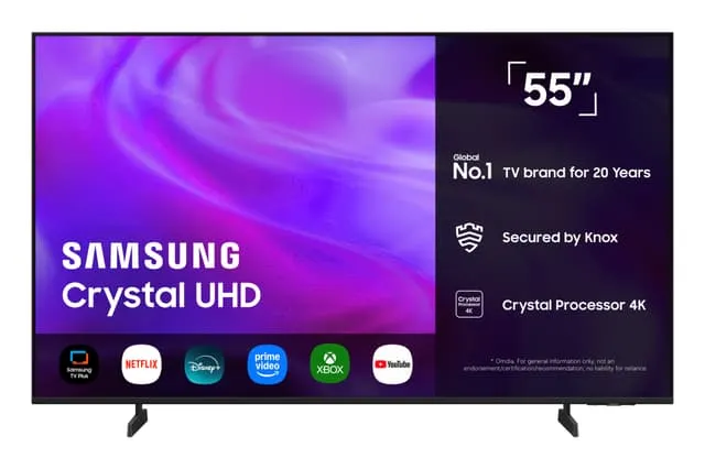 Samsung 55" U7025H Crystal UHD 4K Smart-TV (2026)
