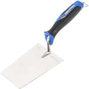 Cazzuola quadrata DEXTER lama in inox L16 cm manico in bimateriale L 30.5 cm