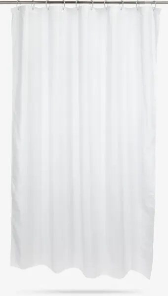 Douchegordijn VISKAFORS 180x200 wit KRONBORG