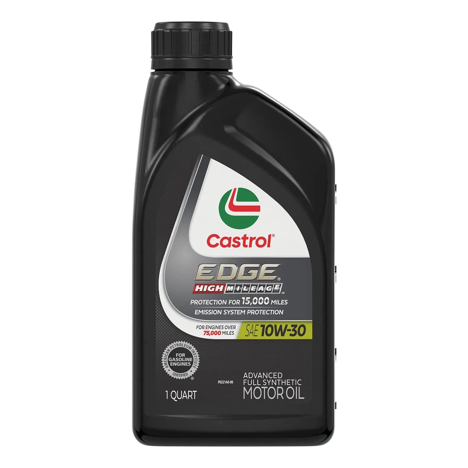 Castrol EDGE High Mileage Full Synthetic 10W-30 Motor Oil 1 Quart