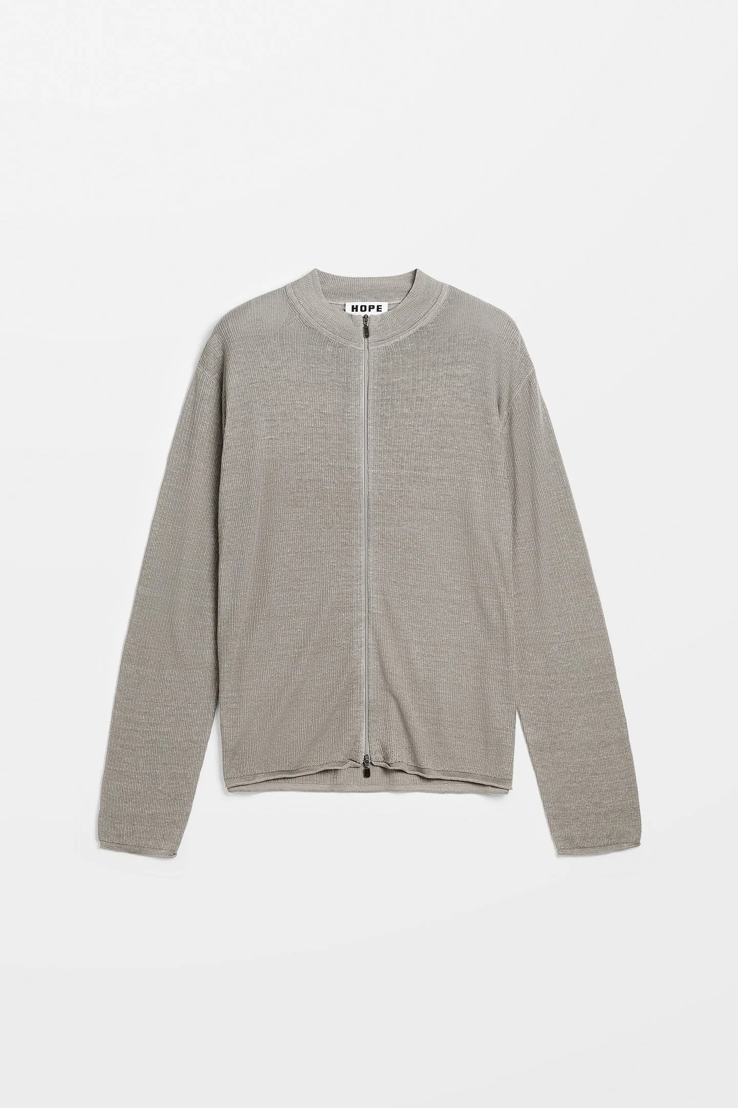 Zip-Up Cardigan