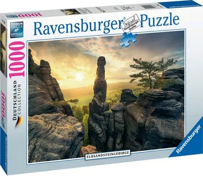 PUZZLE - 1000 PIECES - MONOLITHE MONTAGNES DE GRES DE L'ELBE