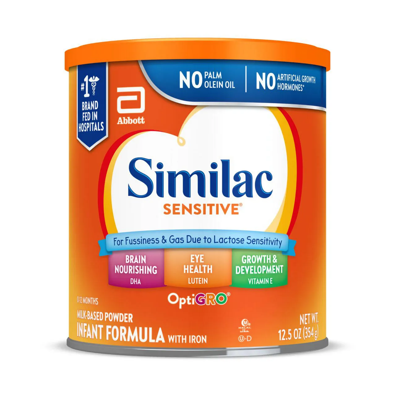 Similac Sensitive Infant Formula Powder, 12.5-oz Can