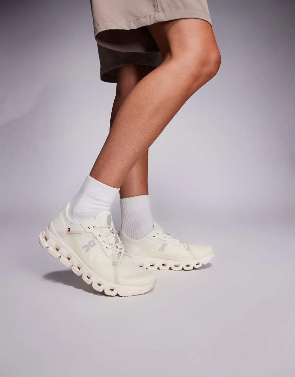 ON Cloud X 4 AD training trainers in white